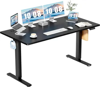 Dumos 48x24" Electric Standing Desk with Keyboard Tray