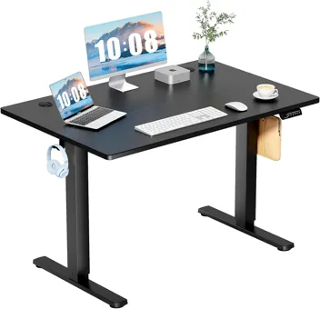 Dumos 48x24" Electric Standing Desk with Keyboard Tray