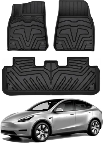 Tesla Model Y, TPE All Weather Floor Mats