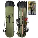 Fouuaaoou Waterproof Fishing Rod Bag (Up to 5 Rods)