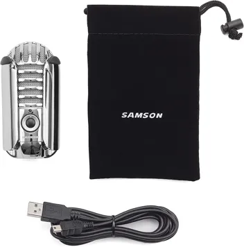 Samson Meteor Mic USB Studio Microphone (Titanium Black)