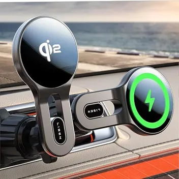 Lisen Qi2 Wireless MagSafe Car Mount Charger