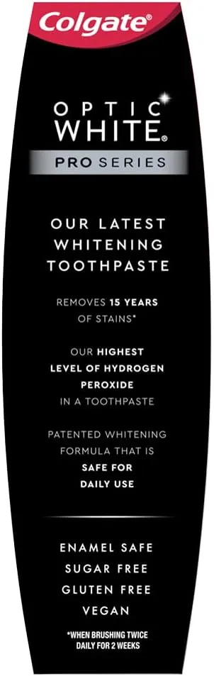 Optic White Pro Series Whitening Toothpaste with 5% Hydrogen Peroxide