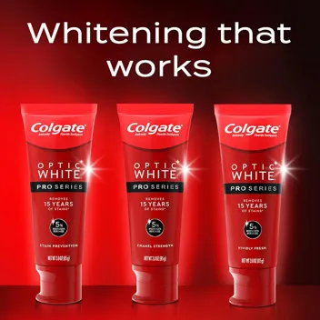 Optic White Pro Series Whitening Toothpaste with 5% Hydrogen Peroxide