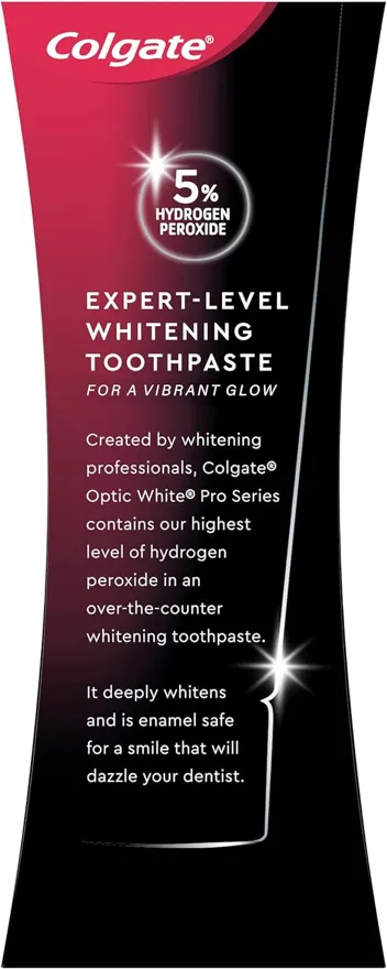 Optic White Pro Series Whitening Toothpaste with 5% Hydrogen Peroxide