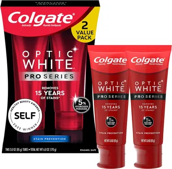 Optic White Pro Series Whitening Toothpaste with 5% Hydrogen Peroxide