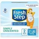 [S&S]: 37-lb Clumping Cat Litter Advanced (Simply Unscented)