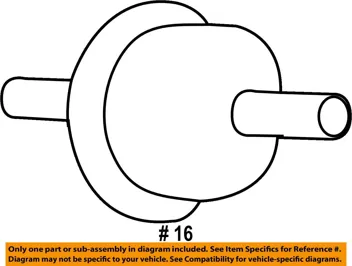 Genuine (25430-PLR-003) Transmission Filter