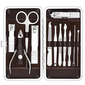 Tseoa 12-Piece Manicure & Pedicure Kit