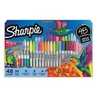 48-Count Fine Tip Permanent Markers (Various Sizes & Colors)