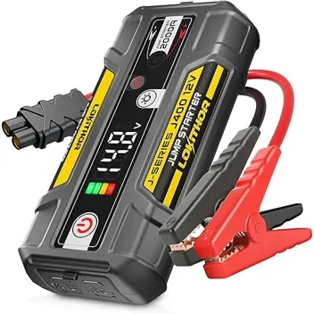 Lokithor 2000A 12V Portable Lithium Car Battery Jump Starter (Up to 8L Gas Engine)