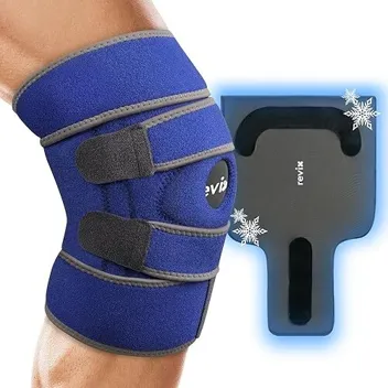 Revix Gel Ice Pack Knee Wrap