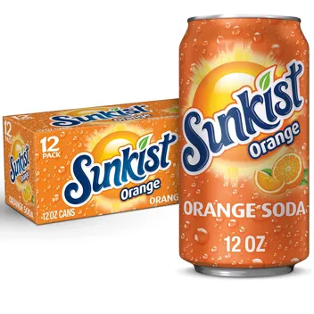 12oz Zero Sugar Orange Soda