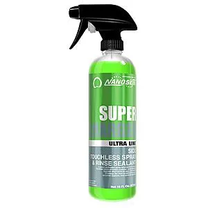 16 oz Nanoskin Ultra Line SUPER CHARGER SiO2 Touchless Spray-On/Rinse-Off Sealant