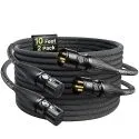 AA Accessory 10ft Kevlar-Reinforced Nylon Braided XLR Cables