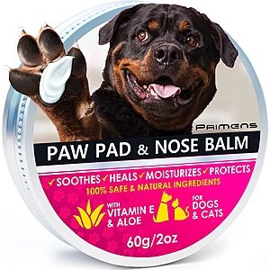 2-Oz Primens Natural Dogs/Cats Paw & Nose Protection Balm w/ S&S