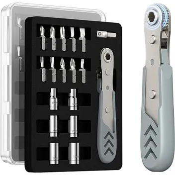 Axth 17-in-1 36-Tooth Mini Ratcheting Screwdriver Set