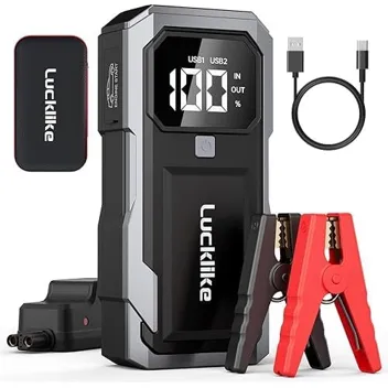 Lucklike P180 3000A Portable Car Battery Jump Starter