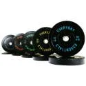 Olympic Bumper Plate Weight Plate Set (260lb)