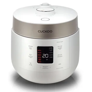 Cuckoo 6-Cup 16-Option Twin Pressure Rice Cooker (CRP-ST0609FG)