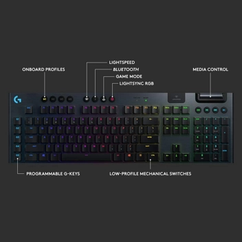 G915 TKL Mechanical Keyboard Linear Switches