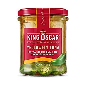 King Oscar Yellowfin Tuna Fillets in Extra Virgin Olive Oil