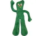 Gumby 9" Plush Filled Dog Toy