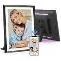 Fangor 10.1in 120x800 Touch 32GB WiFi Digital Picture Frame with LED Light