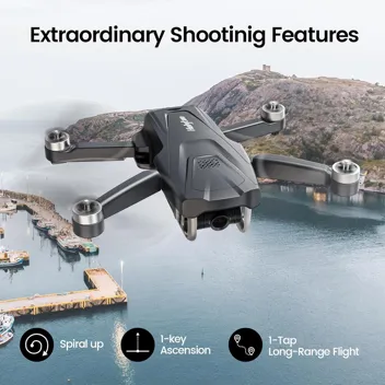 HT50 GPS Quadcopter Drone w/ 4K Camera & Remote Control