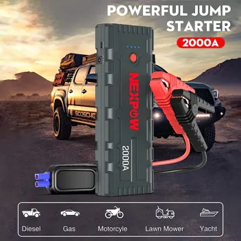 Nexpow G17 2000A Peak 12V Car Jump Starter