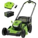 80V 21" Dual-Port Electric Self-Propelled Lawn Mower Kit