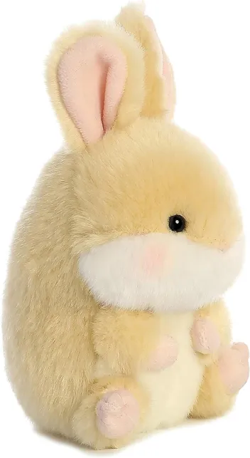 Round Rolly Pet Chickadee Chick Stuffed Animal - Yellow 5 Inches