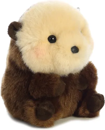 Round Rolly Pet Chickadee Chick Stuffed Animal - Yellow 5 Inches