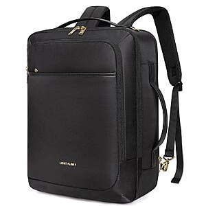 3-In-1 Convertible Light Flight Large Laptop Water Resistant Backpack