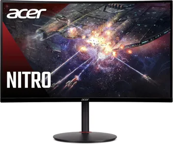 Nitro XZ270 Xbmiipx 27" Curved 1920x1080 240Hz 1ms VA Zero-Frame Gaming Monitor