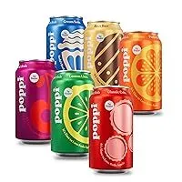 Poppi Sparkling Prebiotic Soda Beverage Game Day Variety Pack