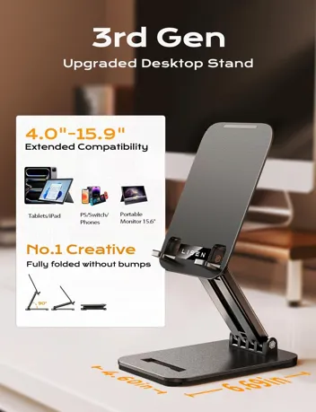 Lisen Adjustable Tablet Stand (for 4.7"-15.6" devices)