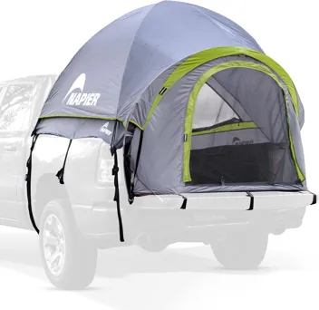 Backroadz Truck Tent Grey/Green | Size: Full Size Regular Bed (6.4'-6.7') Amazon