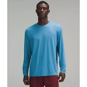 lululemon License to Train Relaxed-Fit Long-Sleeve Shirt (Marlin or Vintage Rose, Size XS-XXL)