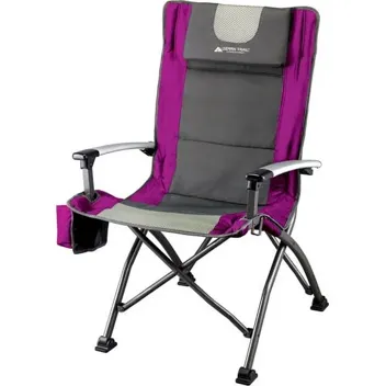 Trail High Back Camping Chair with Cupholder