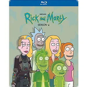 Rick and Morty: The Complete Sixth Season SteelBook Blu-ray