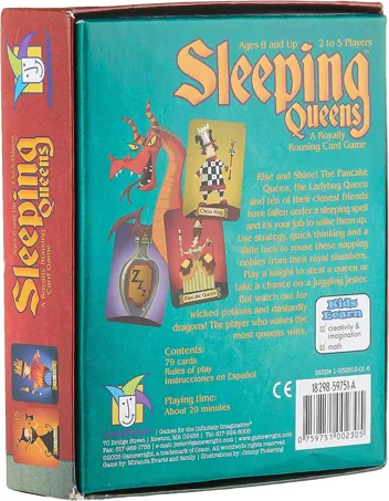 Sleeping Queens Card Game w Amazon Prime