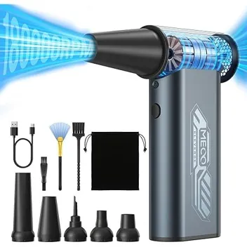 Meco Elverde 180,000rpm 4-Gear Electric Compressed Air Duster