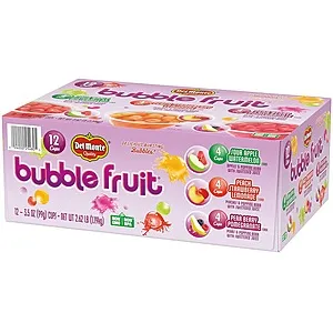 [S&S]: 3.5-Oz Del Monte Bubble Fruit Snacks (Variety Pack)