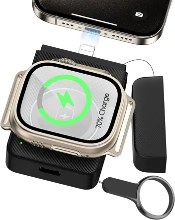 Kuulaa 1500mAh Portable Charger for Apple Watch