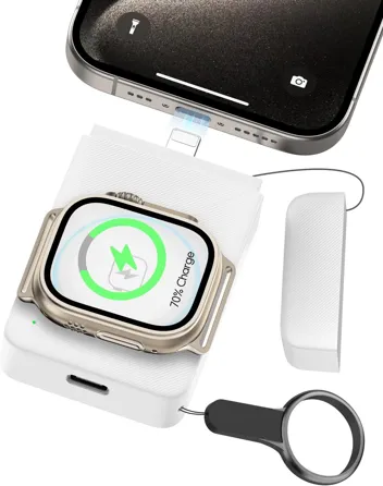 Kuulaa 1500mAh Portable Charger for Apple Watch