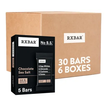 Rxbar 22oz Sea Salt Chocolate Protein Snack Bars (12-Count)