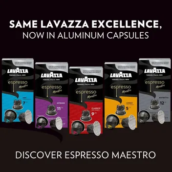 [S&S]: 10ct Lavazza Aluminum Espresso Capsules (Variety Pack)