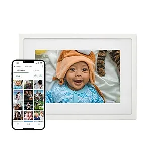 Skylight 10" Digital Photo Frame - White