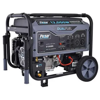 12000W Peak Watts Dual Fuel Portable Generator